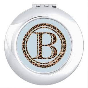 leopard B Makeup Mirror