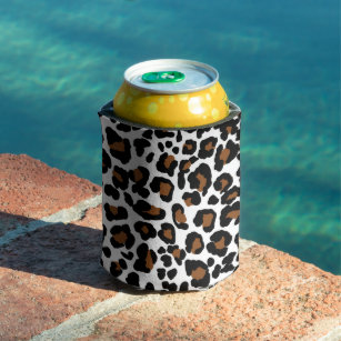 Neoprene Water Bottle Koozie 24 Ounce - Leopard Animal Print – DeckBagZ