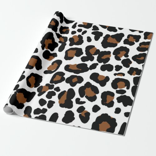 Leopard Big Cat Fur Pattern Print  Wrapping Paper