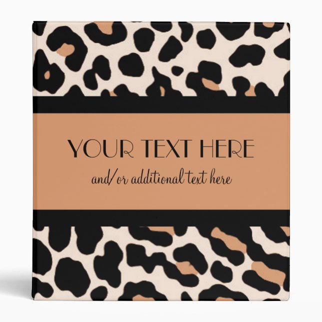 Leopard Binder (Front)