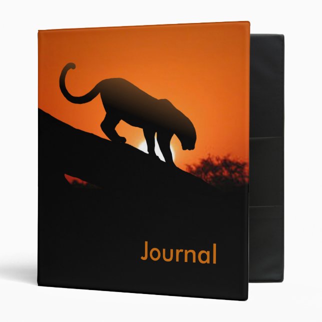Leopard Binder (Front/Inside)