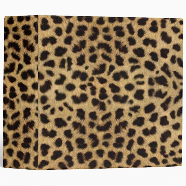 Leopard Binder (Front/Spine)