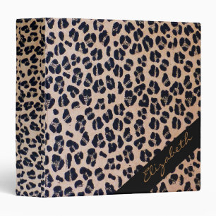 Leopard Binder