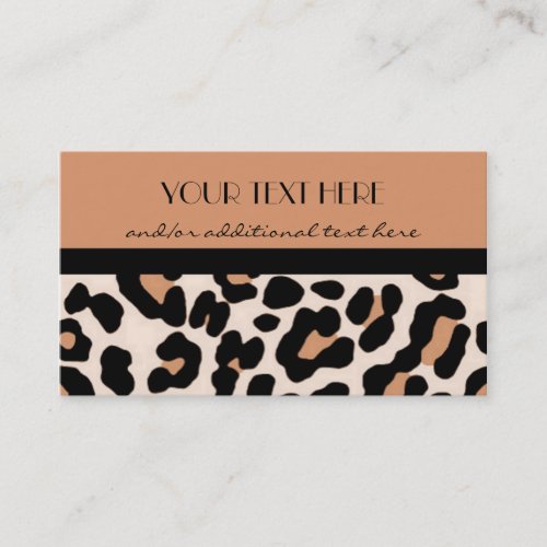 Leopard Business Cards