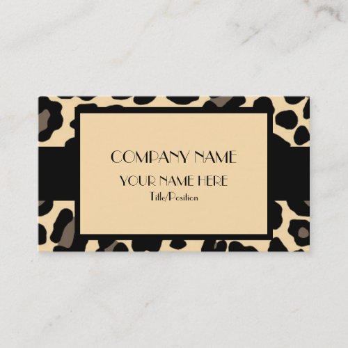 Leopard Business Cards