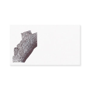 LEOPARD BUSINESS CARD