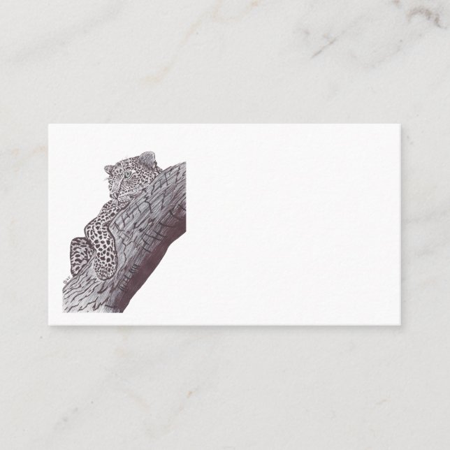 LEOPARD BUSINESS CARD (Front)