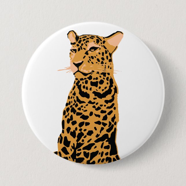 Leopard Button (Front)