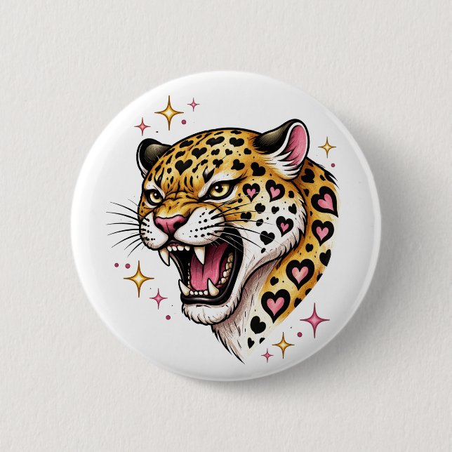 Leopard Button (Front)