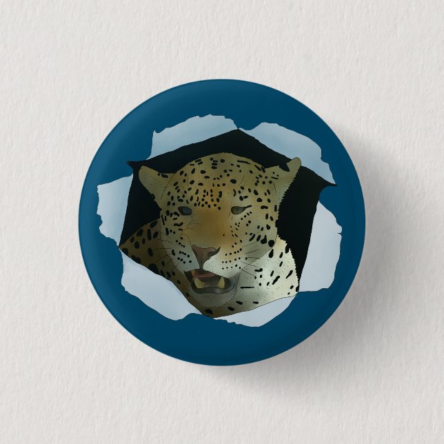 Leopard Button (Front)