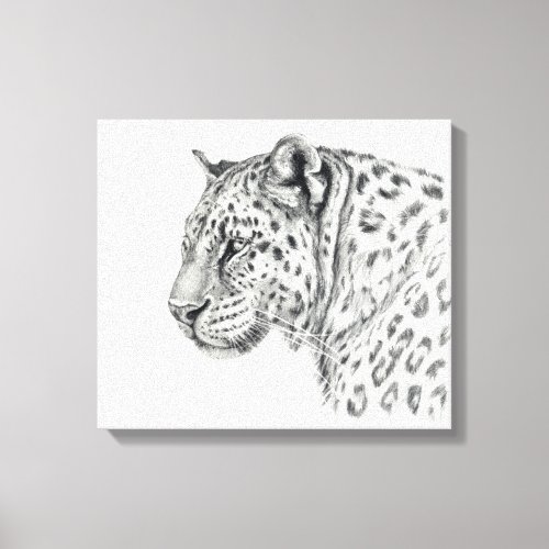 Leopard by Svetlana Ledneva_Schukina G013 Canvas Print