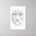 Leopard By Svetlana Ledneva-schukina G028 Canvas Print at Zazzle