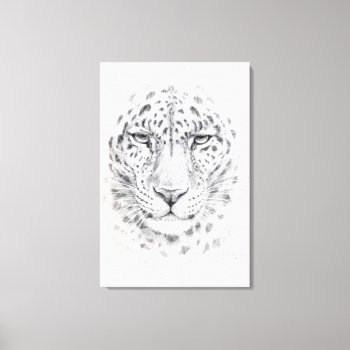 Leopard By Svetlana Ledneva-schukina G028 Canvas Print by AnimalsBeauty at Zazzle