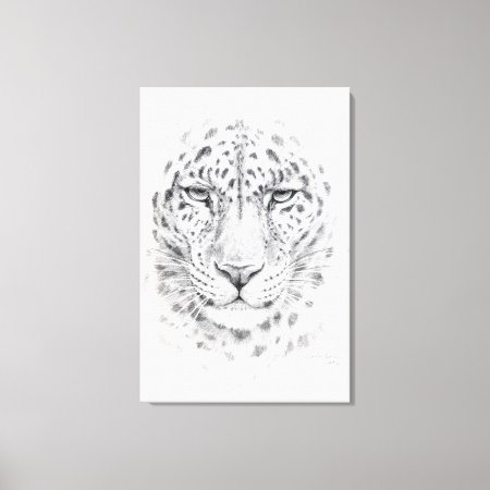 Leopard By Svetlana Ledneva-schukina G028 Canvas Print