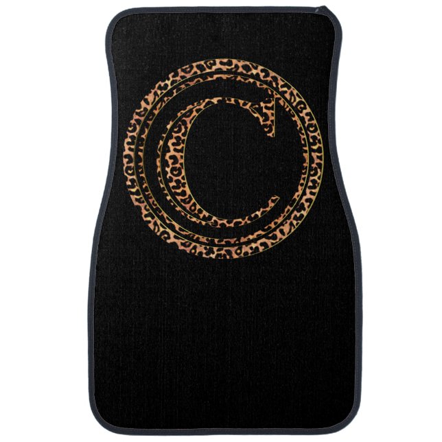 leopard C Car Mat (Front)