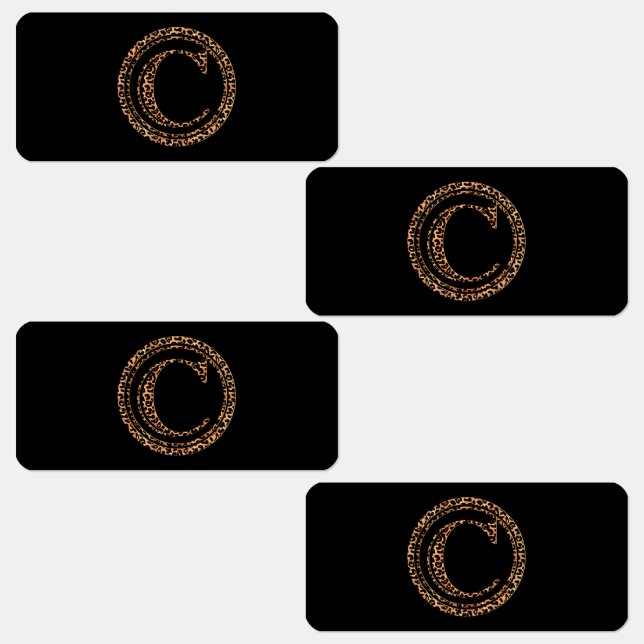 Leopard C Labels (Group)