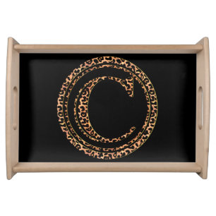 leopard C Serving Tray