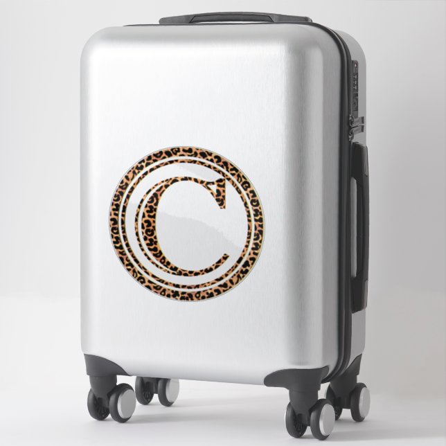 Leopard C Sticker (Suitcase)