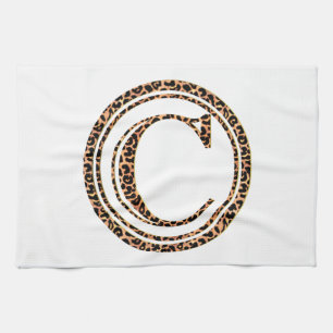 leopard C Towel