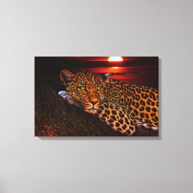 Leopard Canvas Print (Front)