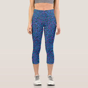 Leopard capri leggings