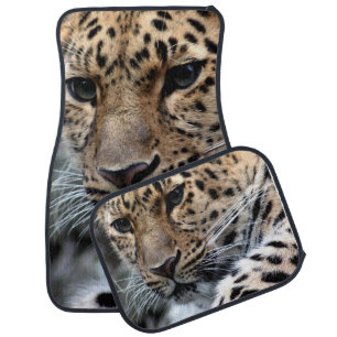Leopard Car Floor Mat