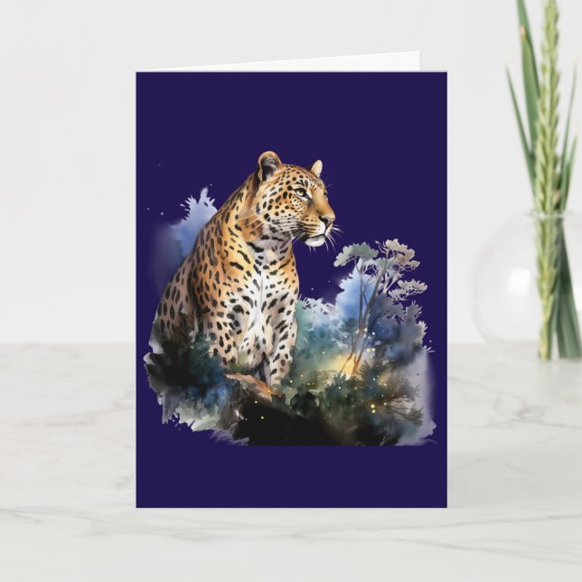 Leopard Card #1 (Front)