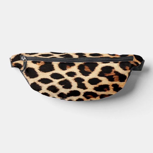 Leopard Cat Animal Print Trendy Collection Fanny Pack (Lay Down)