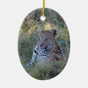 LEOPARD CERAMIC ORNAMENT