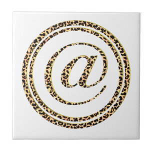 Leopard @ ceramic tile