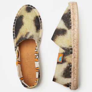 Leopard Cheetah Animal Print Espadrilles