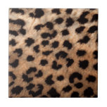 Leopard Cheetah Animal Print Girly Modern Trendy Ceramic Tile<br><div class="desc">Leopard Cheetah Animal Print</div>