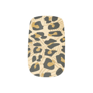 Leopard Cheetah Animal Print Pattern Minx Nail Art