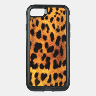 Leopard Cheetah animal print wild safari look OtterBox Commuter iPhone SE/8/7 Case