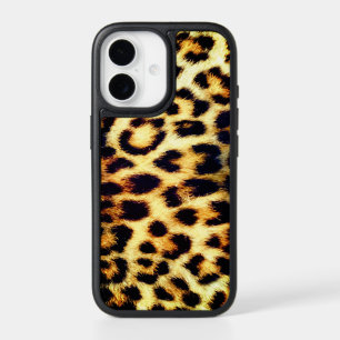 Leopard Cheetah Print Faux Fur iPhone 17 Case
