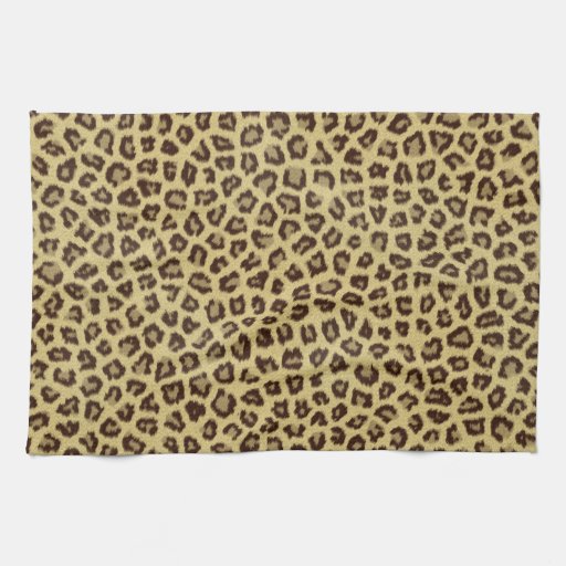 Leopard / Cheetah Print Hand Towels | Zazzle