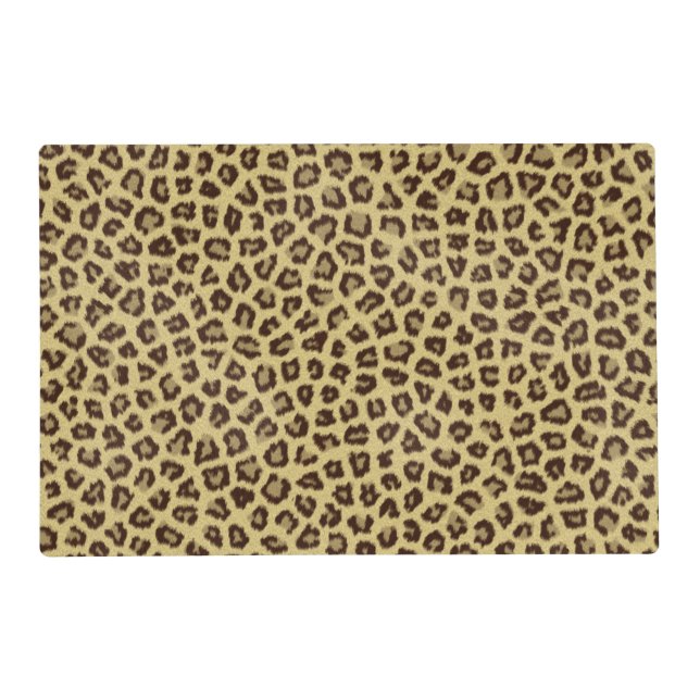 Leopard / Cheetah Print Placemat (Front)