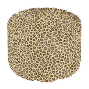 Leopard / Cheetah Print Pouf