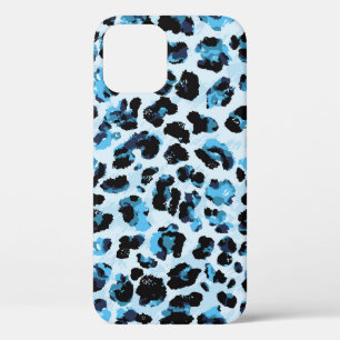 Leopard Cheetah Skin: Watercolor Vintage Tie Dye iPhone 12 Case
