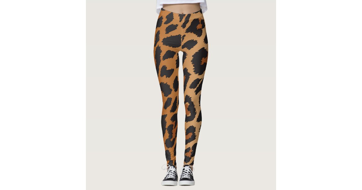 Cow Print Leggings by Christyne