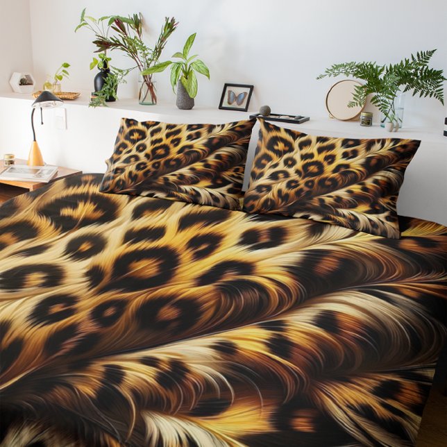 Leopard Chic: A Stylish Duvet for Every Bedroom Cover (Creator Uploaded)