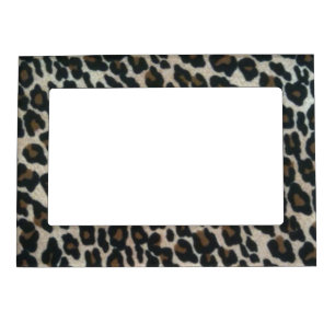 Leopard Chic Print Magnetic Frame