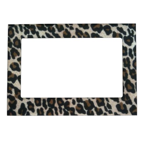 Leopard Chic Print Magnetic Frame