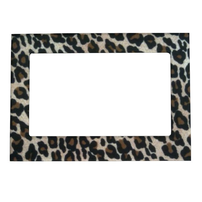 Leopard Chic Print Magnetic Frame (Front)