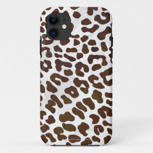 Leopard Chocolate Print iPhone 11 Case