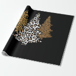 leopard christmas trees cheetah animal print gift wrapping paper<br><div class="desc">Funny boys, girls, kids and toddlers who love cheetahs, leopard, tiger can have this at home or in school. Zookeeper, zoologist, park ranger and animal rescuer and animal welfare staff friends who love to travel can have this as presents from family.These Products Are An Awesome Gift Idea For Men, Women,...</div>