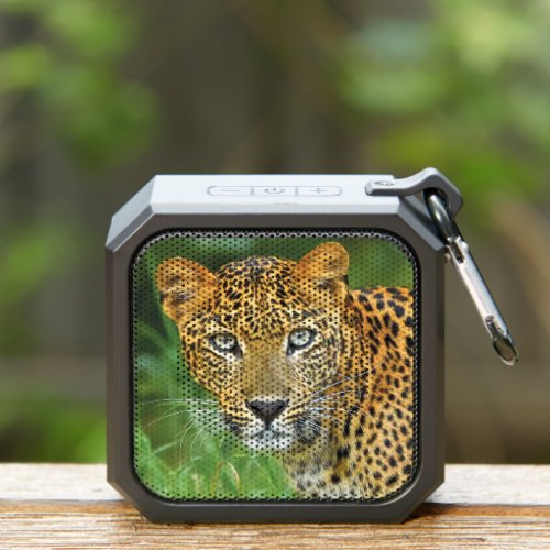 Leopard Closeup Face Photo Bluetooth Speaker
