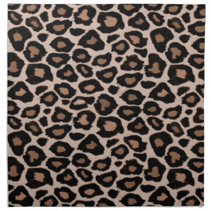 Leopard Cloth Dinner Napkin 20" x 20"
