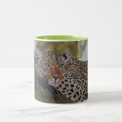Leopard coffee mug