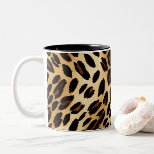 Leopard Coffee Mug Chic Office Mug